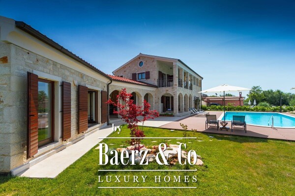 photo 1 Istria, Tinjan, a beautiful stone villa with a swimming pool on a large landscaped garden