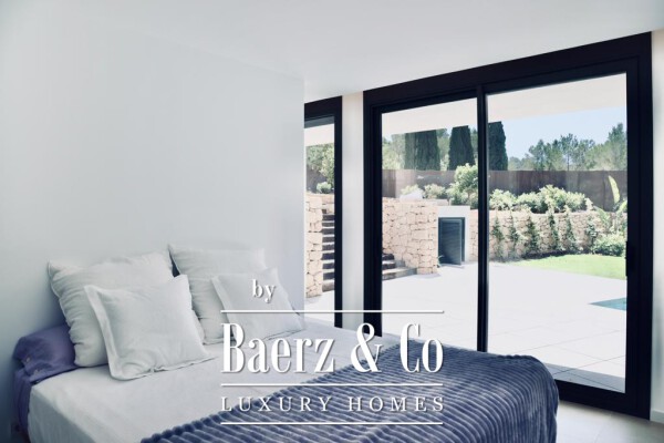 photo 1 Stunning new built villa next to the golf course in the secured urbanisation Roca Llisa, Ibiza