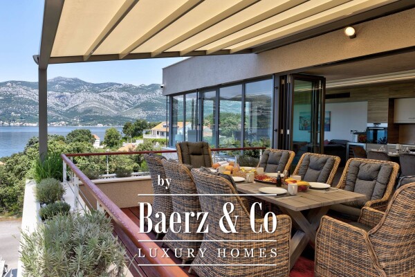 photo 13 Korčula, luxurious modern villa with sea view, unique offer