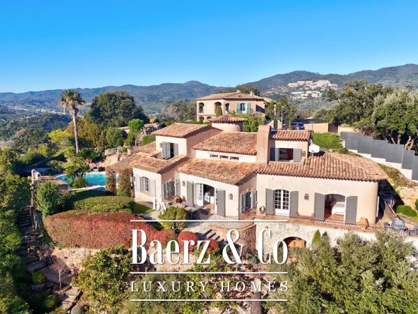 photo 3 Mandelieu's hill - Provencal-style villa - Sea view