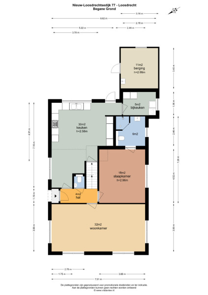 Floor Plan 1 - Nieuw-Loosdrechtsedijk 77