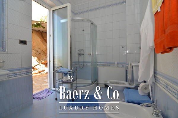 photo 11 Krk, Stara Baška, exclusive villa embedded in a rock NKP 450 m2, panoramic sea view