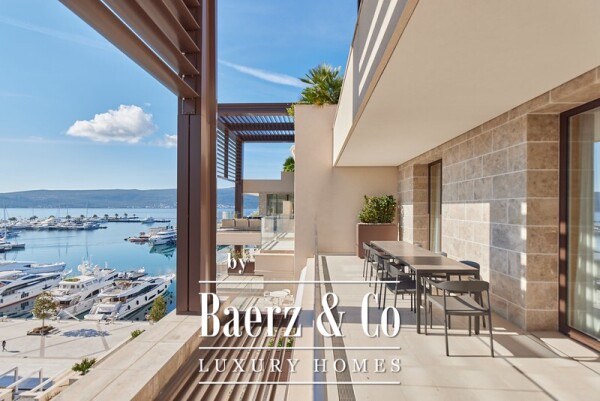photo 2 Luxury Three Bedroom Penthouse in Tivat with Seaview and Terraces