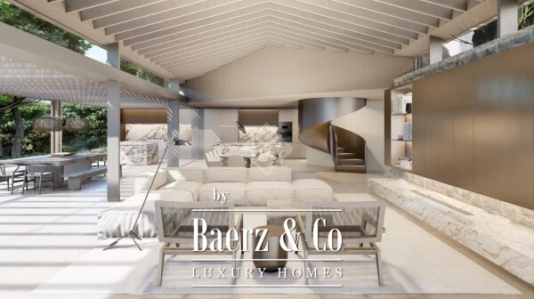 photo 5 Property with Sea View in an Estate Close to the Beach