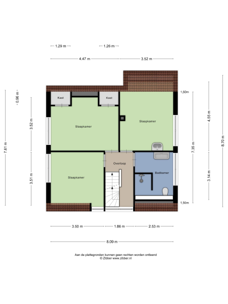 Floor Plan 2 - Kerkstraat 15