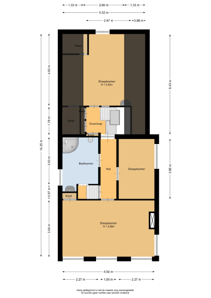Floor Plan 13 - Dorpsstraat 12