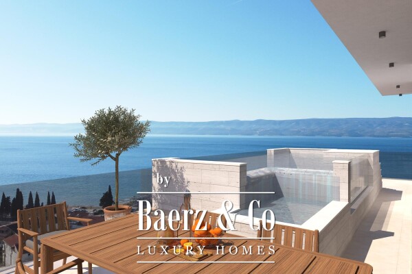 photo 18 Duće, new construction, luxurious apartment with pool and open sea view S1