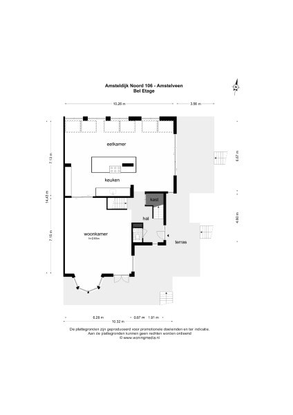 Floor Plan 2 - Amsteldijk Noord 106