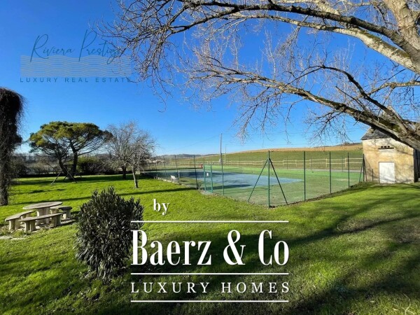 photo 3 Luxurious French Mansion with Pool and Tennis Court