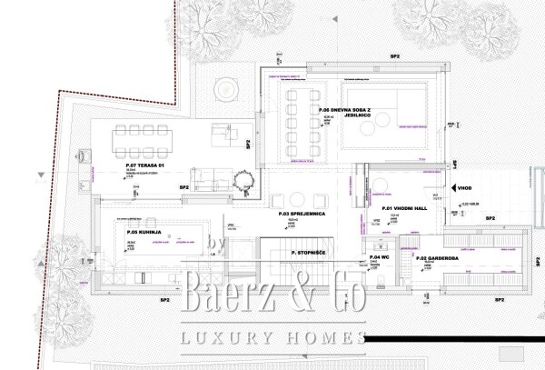 Floor Plan 4 - Rožna dolina 