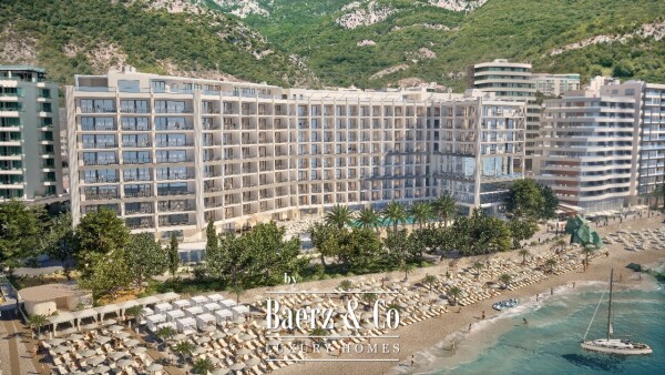 photo 3 Beachfront Investment Apartment with a Sea View in a 5* Hotel on Budva Riviera