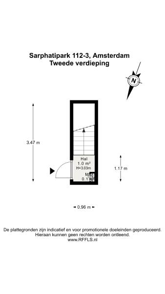 Floor Plan 4 - Sarphatipark 112 3