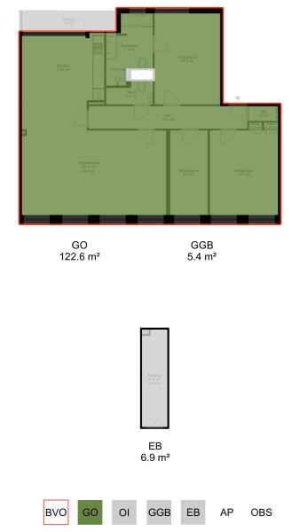 Floor Plan 5 - Stadionweg 166 4