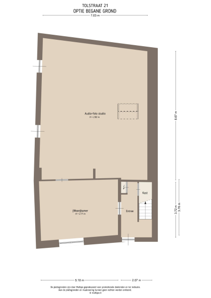 Floor Plan 6 - Tolstraat 21