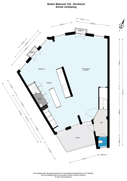 Floor Plan 2 - Buiten Walevest 124