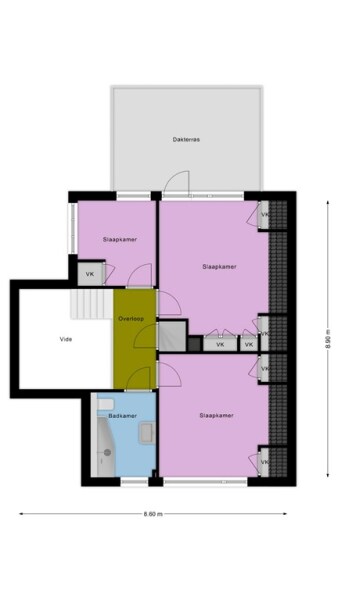 Floor Plan 2 - Kerkewijk 133