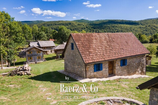 photo 1 Lika, Plitvice lakes gated estate of 40,000 m² with 11 Houses an exceptionally rare investment