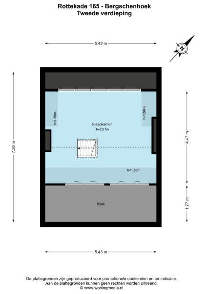 Floor Plan 3 - Rottekade 165