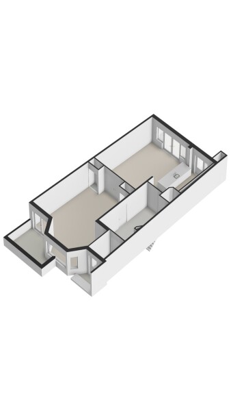 Floor Plan 2 - Diepenbrockstraat 18
