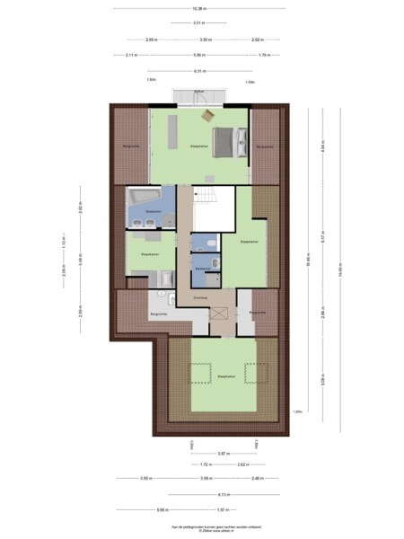 Floor Plan 2 - Zilvermos 2
