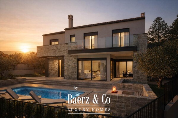 photo 2 Island of Krk, Šilo, luxury villa first row to the sea, Villa B