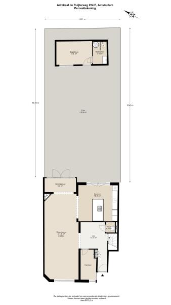 Floor Plan 1 - Admiraal De Ruijterweg 254 E