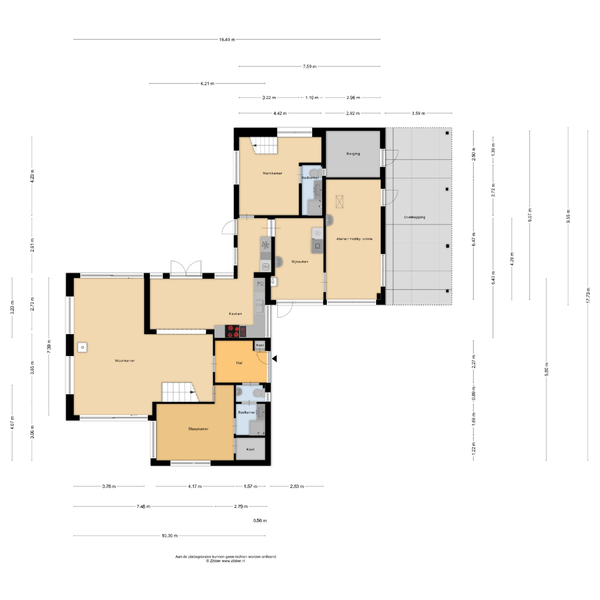 Floor Plan 1 - Bosweg 16
