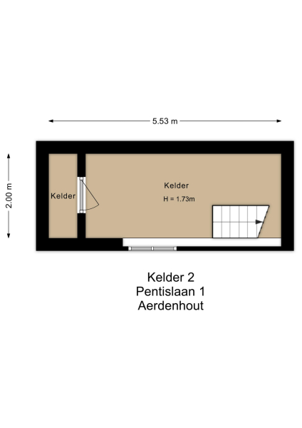 Floor Plan 5 - Pentislaan 1