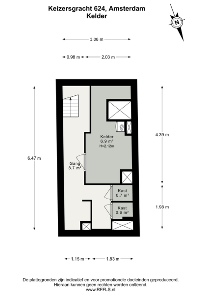 Floor Plan 9 - Keizersgracht 624