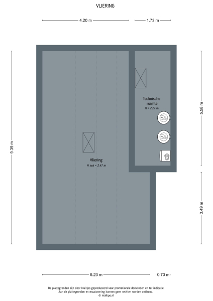 Floor Plan 3 - Achterstraat 11 a