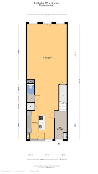 Floor Plan 1 - Doddendaal 101